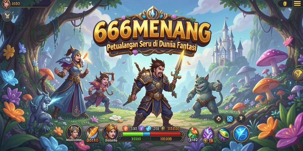 Tampilan gameplay menakjubkan dalam petualangan yang seru.