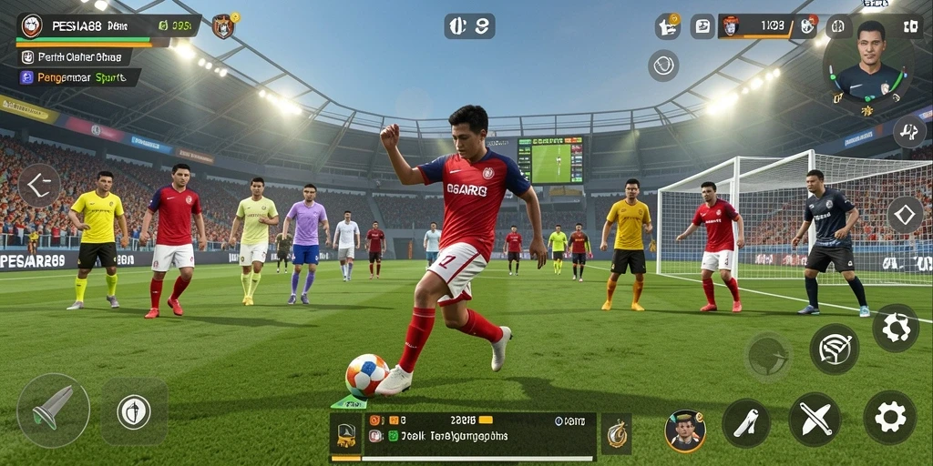 Tampilan menakjubkan dari gameplay PESIAR88 yang mengasyikkan.